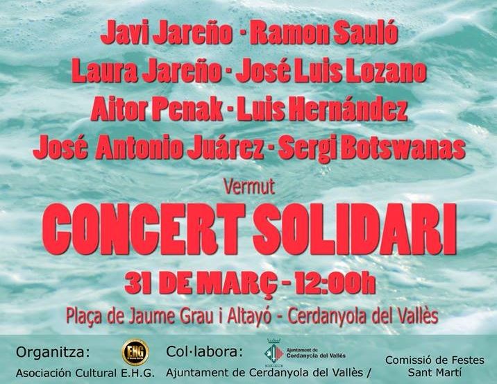 cartell del concert solidari