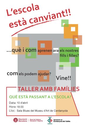cartell de la xerrada