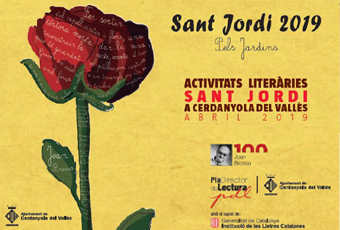 Cartell adaptat de Sant Jordi 2019