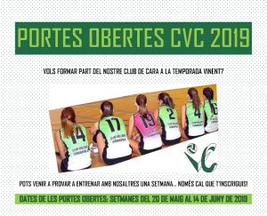 Portes obertes Voleibol Femení