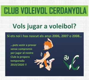 Portes obertes Voleibol Masculí