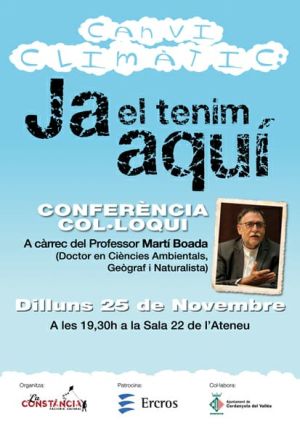 cartell de la conferència