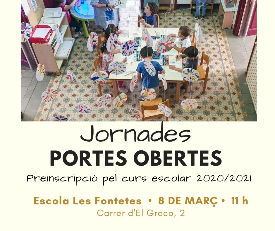 Jornades de portes obertes escoles