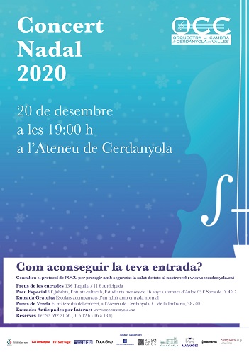 cartell del concert de Nadal