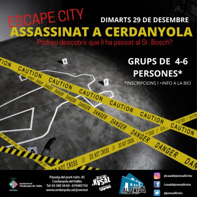 cartell de l'activitat