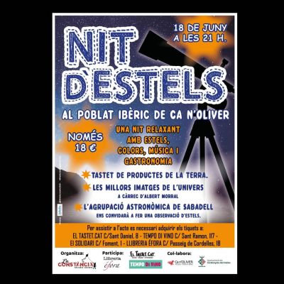 cartell de l'activitat cartell de l'activitat