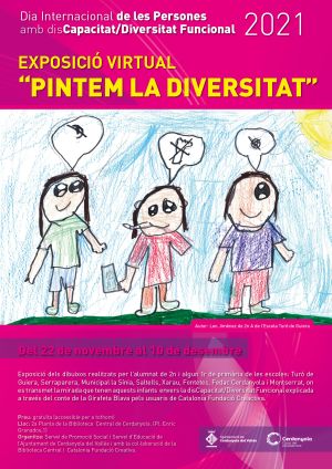 cartell de l'exposició Pintem la diversitat