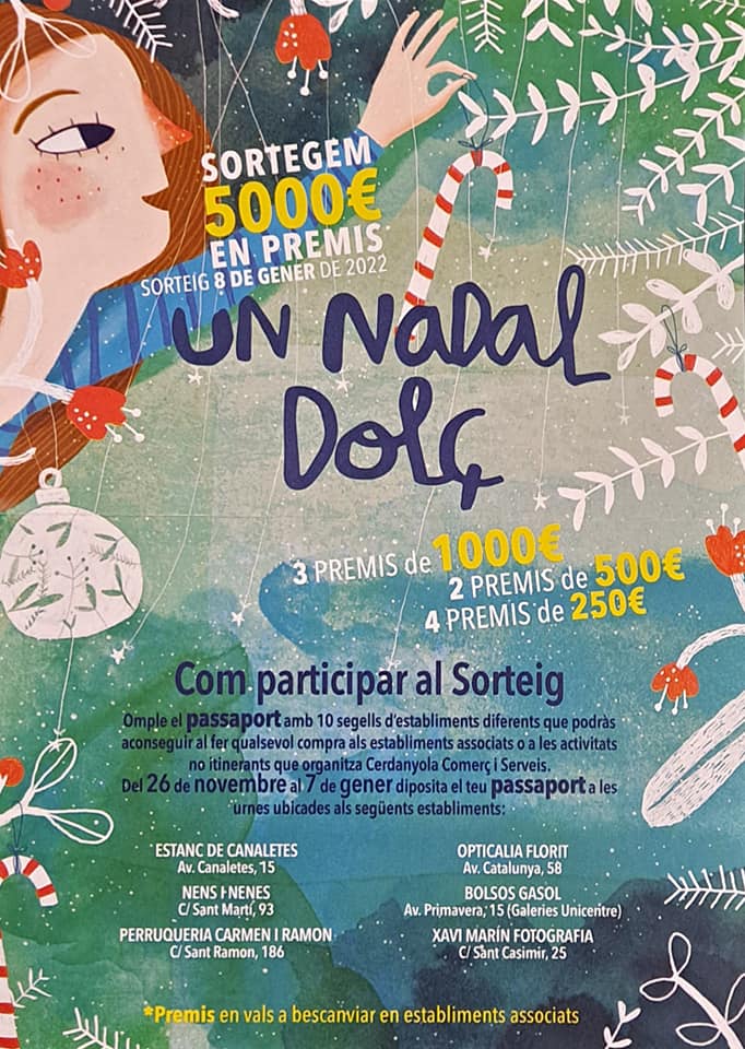 Cartell Sorteig 5.000 euros Nadal