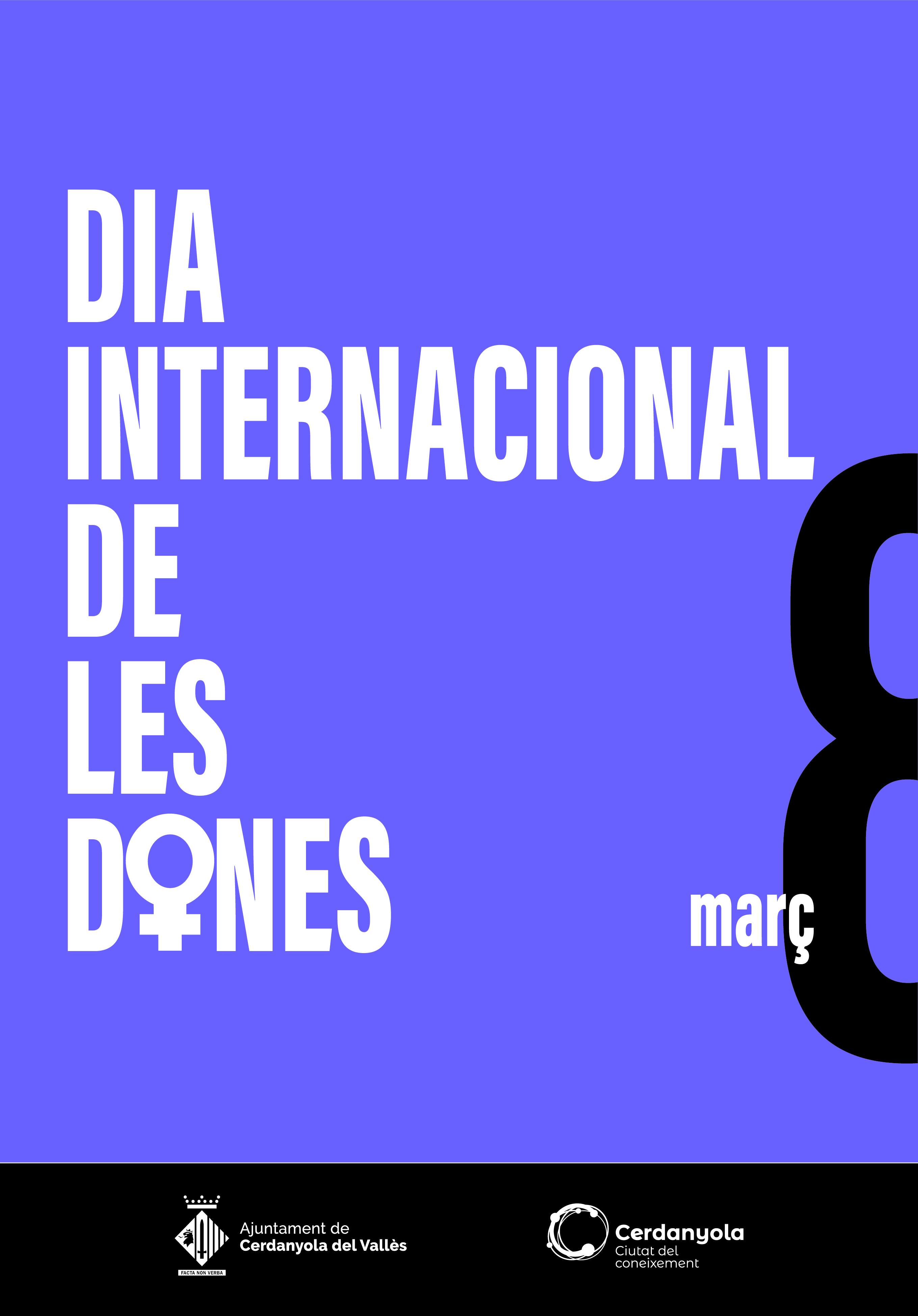 Cartell Dia Internacional de les Dones 2022