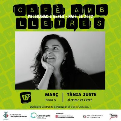 Cafè amb Lletres - Tània Juste