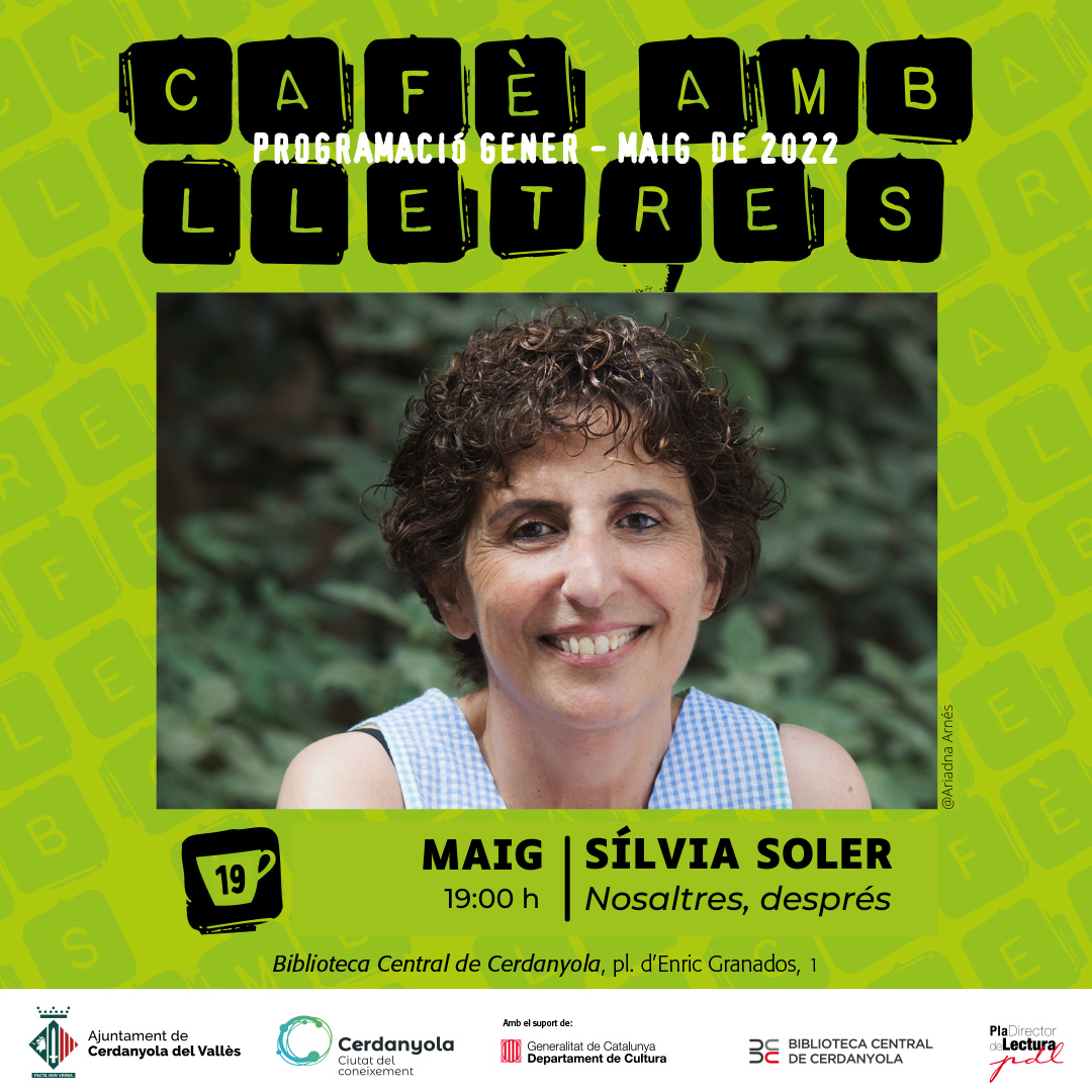 Cafè amb Lletres - Sílvia Soler