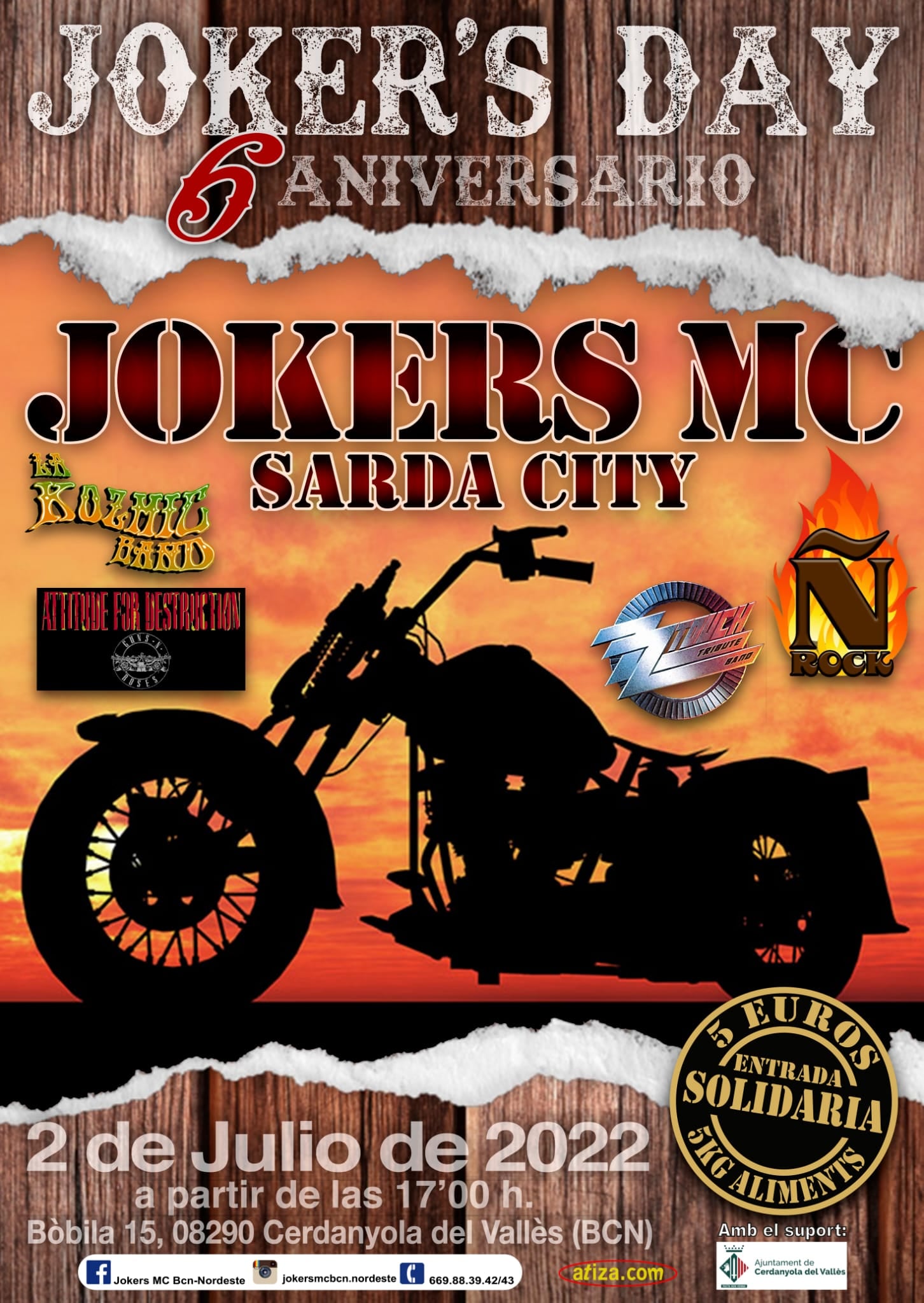 6è  Aniversari Jockers MC BCN-Nordeste