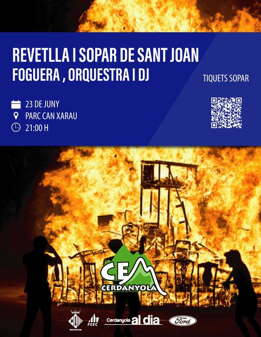 Foguera i Revetlla de Sant Joan 2022