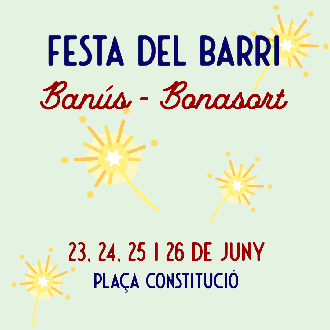 Festa del barri de Banús-Bonasort