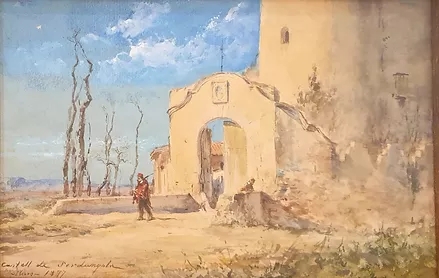 Castell de Cerdanyola  1877 de Modest Teixidor i Torras