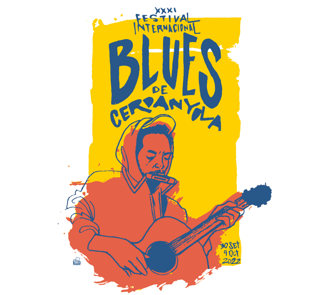 Cartell XXXI Festival Internacional Blues de Cerdanyola