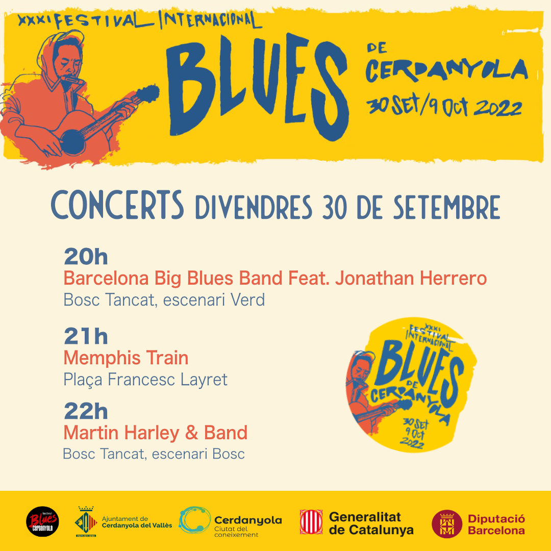 Concerts Blues 30 setembre