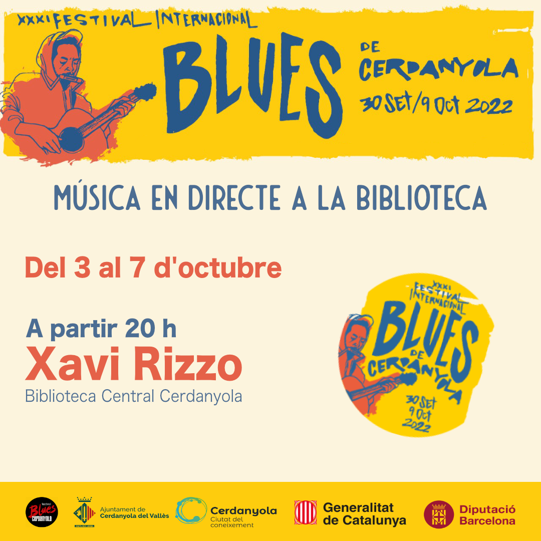 Música de Blues en directe a la Biblioteca