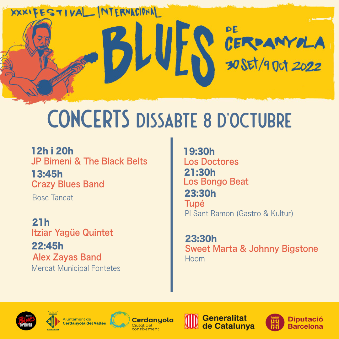 Concerts Blues 8 octubre