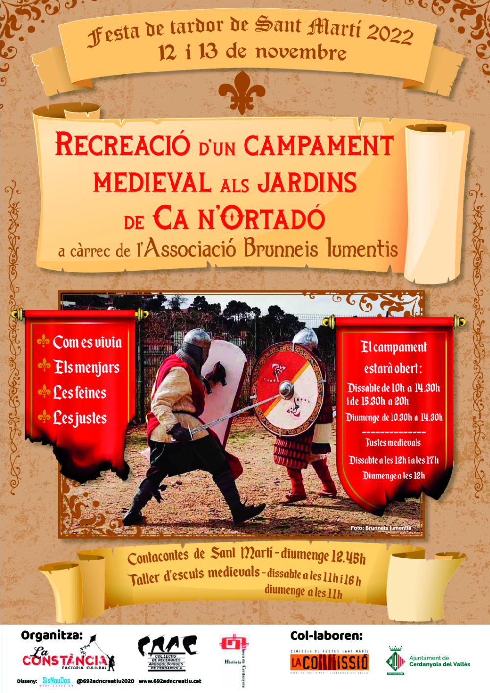 Campament medieval per Sant Martí 