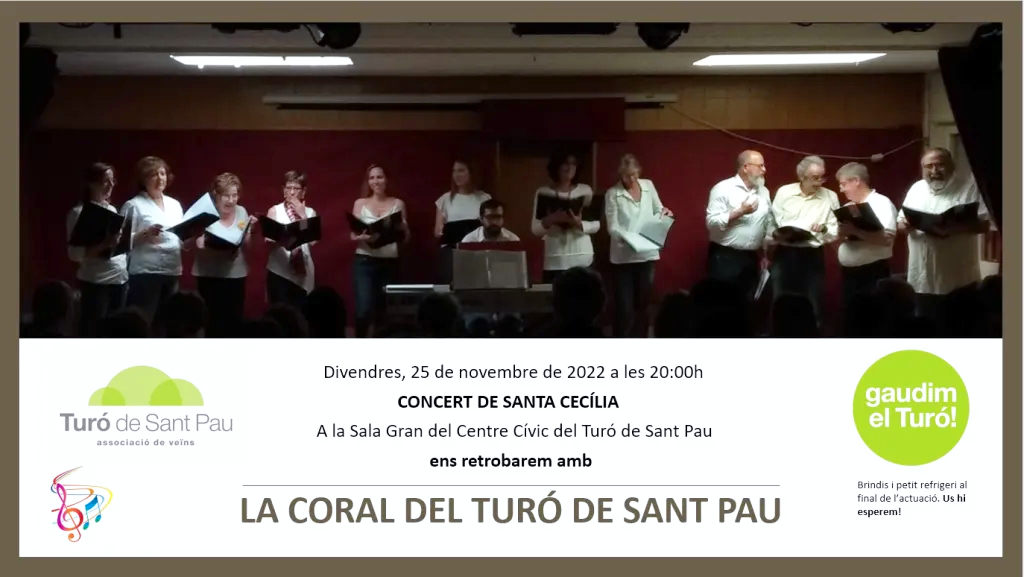 Concert de la Coral de Sant Pau