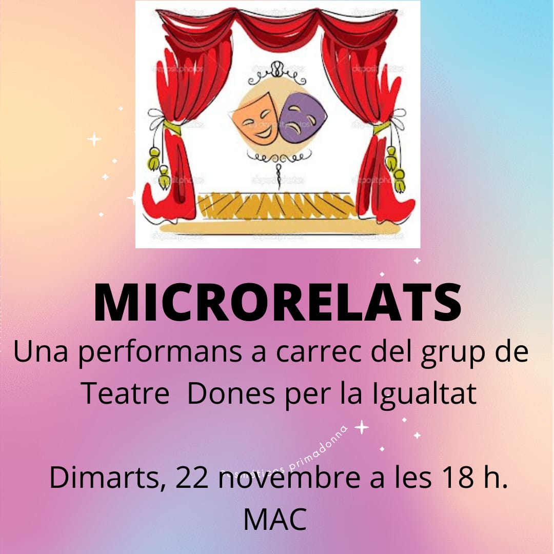 Microrelats 25N Dia Internacional contra les violències masclistes