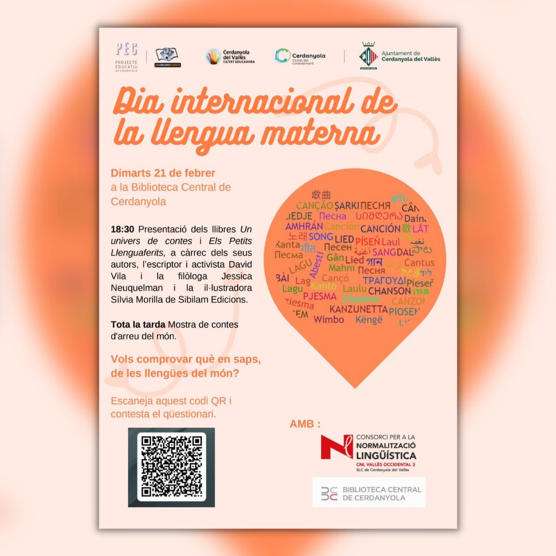 Imatge Dia Internacional de la llengua materna 