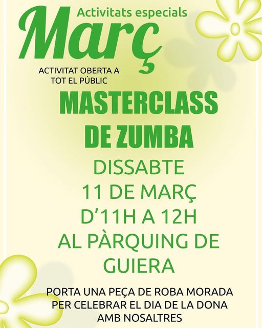 Imatge Masterclass de Zumba al PEM