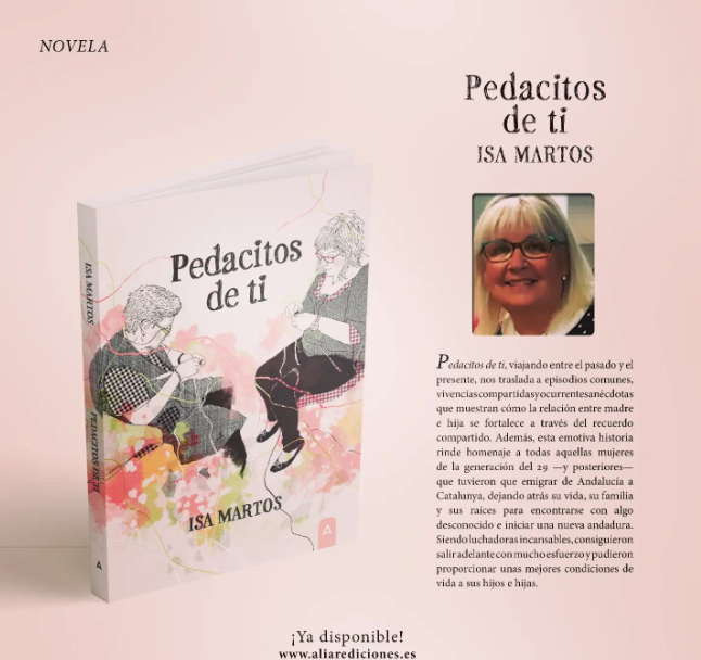 Imatge Presentació del llibre "Pedacitos de ti" de Isa Martos