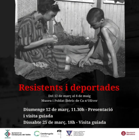 Imatge Presentació i visita a l'exposició 'Resistents i deportades'