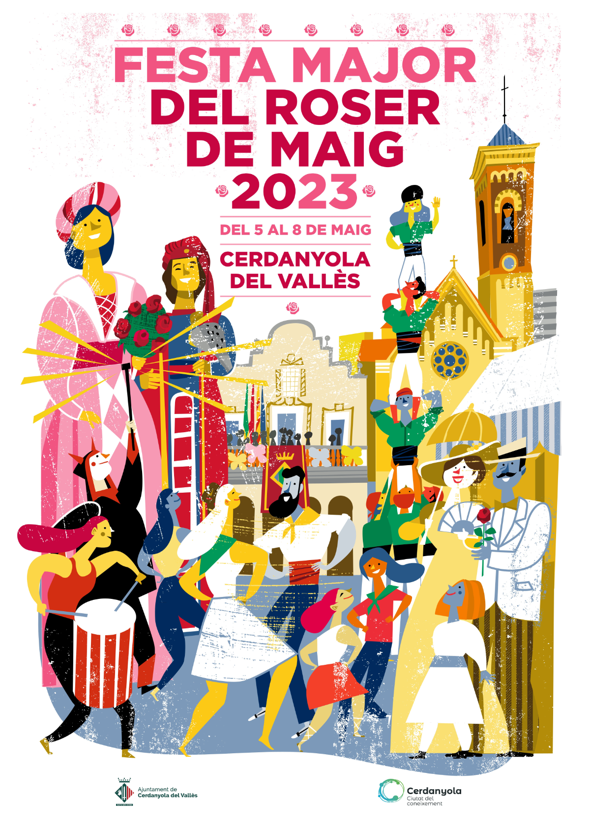 Cartell Festa Major Roser de Maig 2023