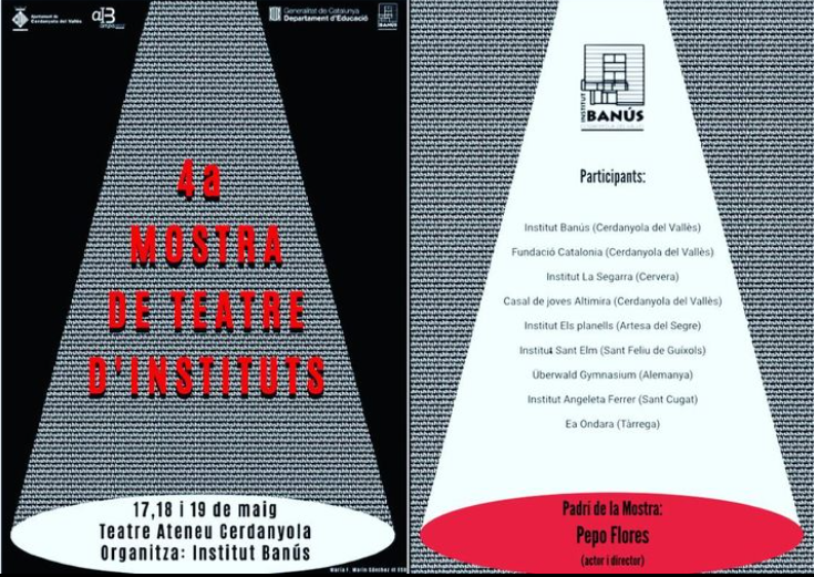 Imatge 4ª Mostra de Teatre d'Instituts 