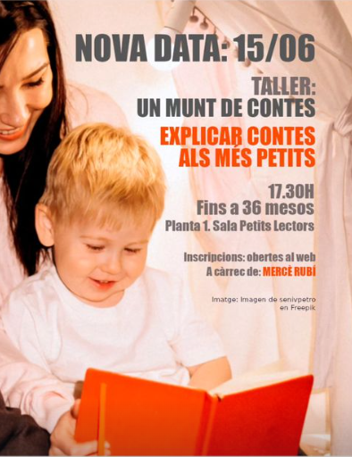 Imatge Taller: Explicar contes als més petits