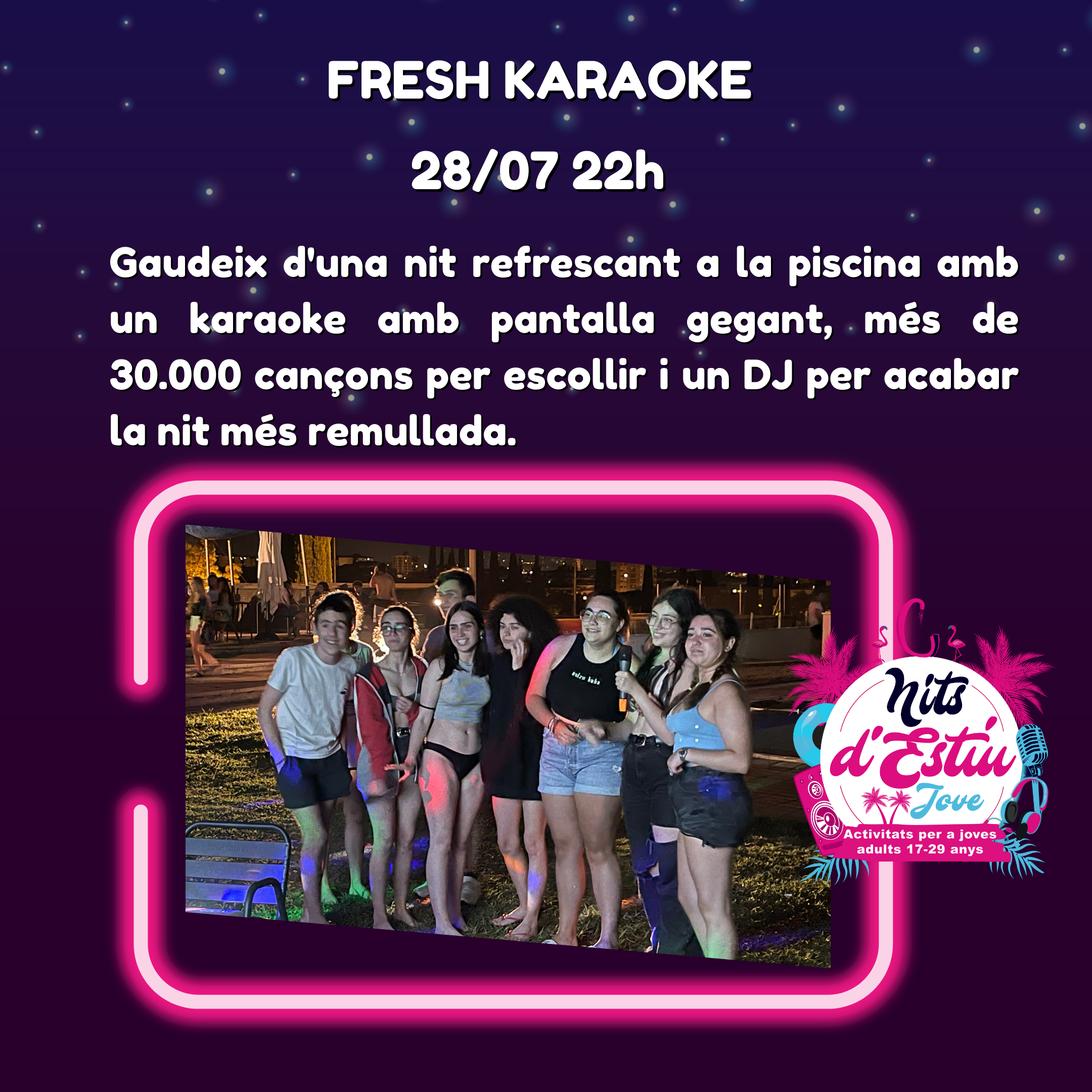 Imatge Nits d'Estiu Jove: Fresh Karaoke 