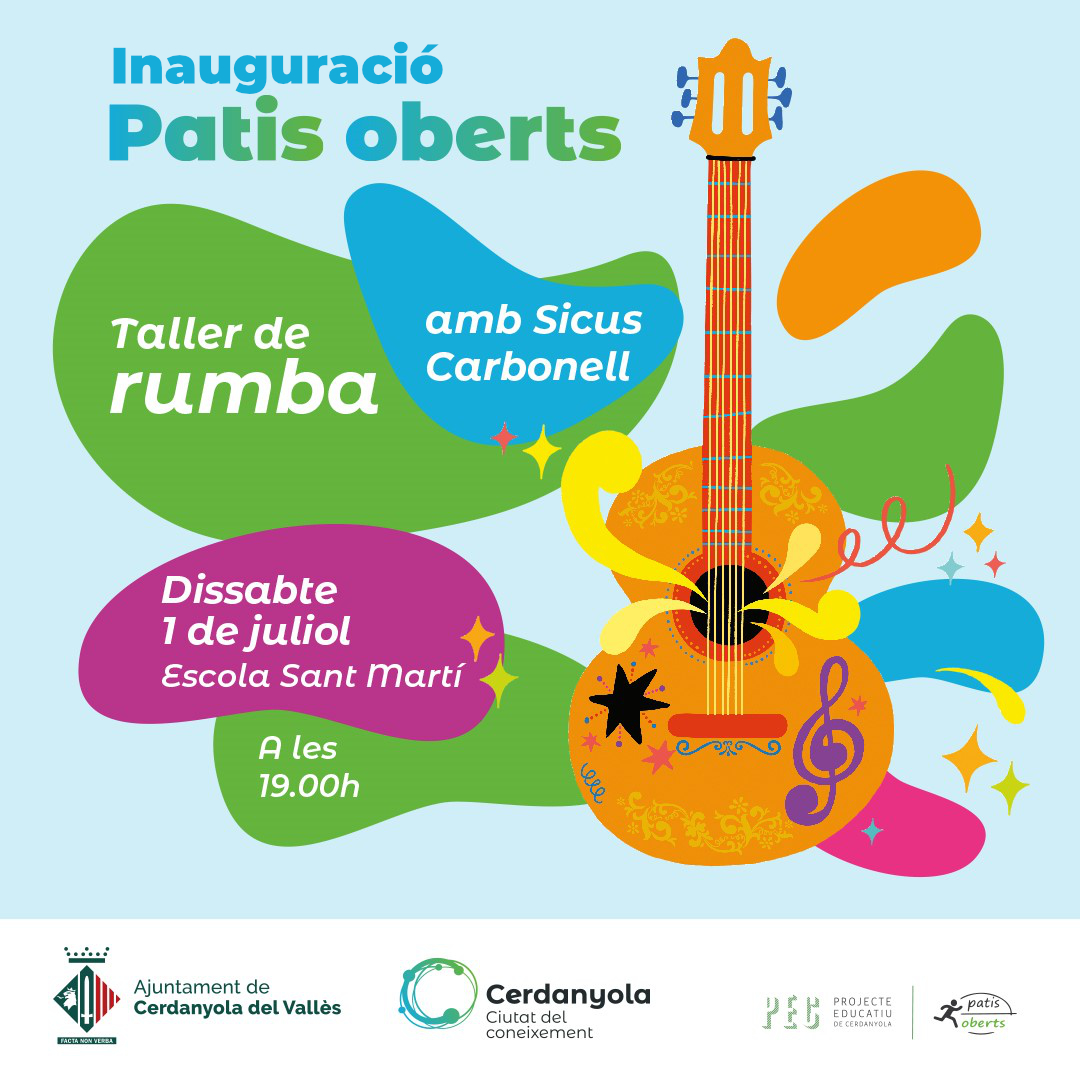 Imatge Taller de Rumba Catalana a l'escola Sant Martí