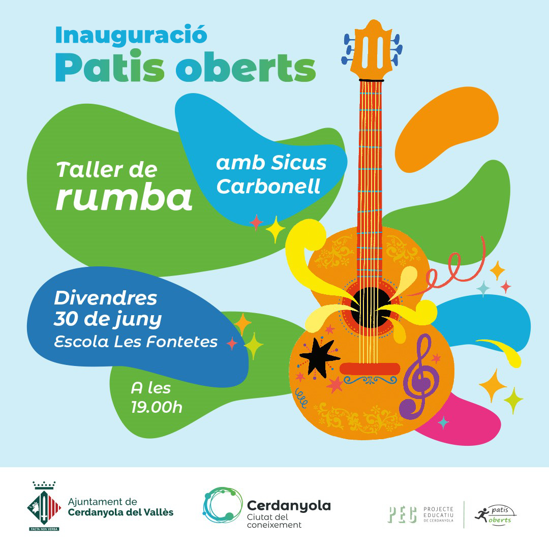 Imatge Taller de Rumba Catalana a l'escola Les Fontetes