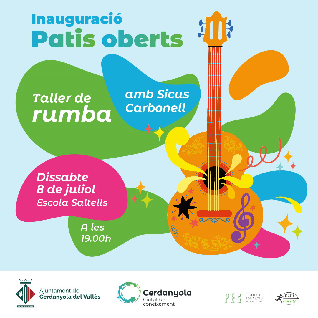 Imatge Taller de Rumba Catalana a l'escola Saltells