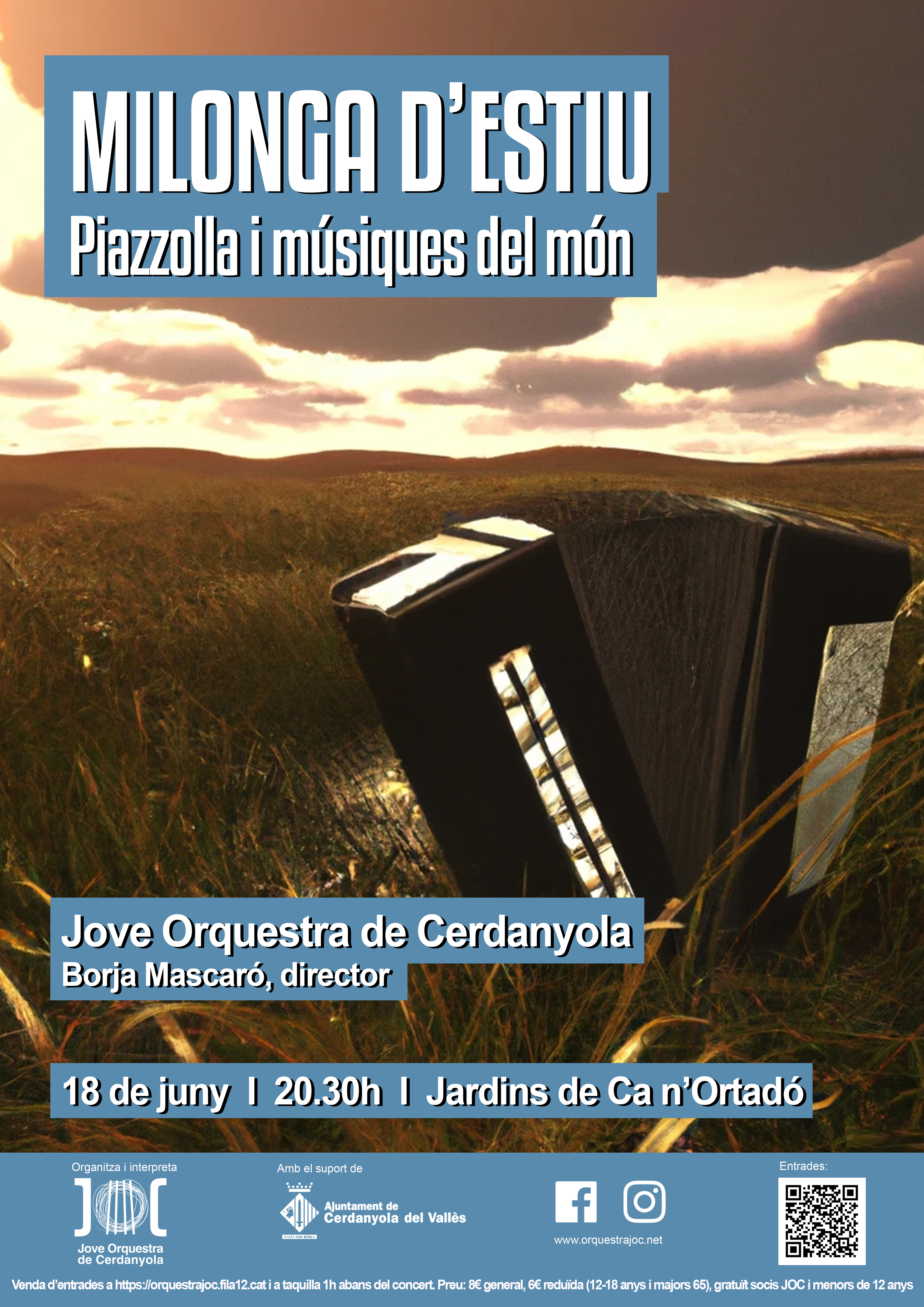 Imatge Concert Milonga d'estiu de la Jove Orquesta de Cerdanyola