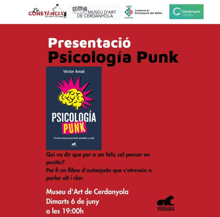 Imatge Presentació llibre Psicología Punk