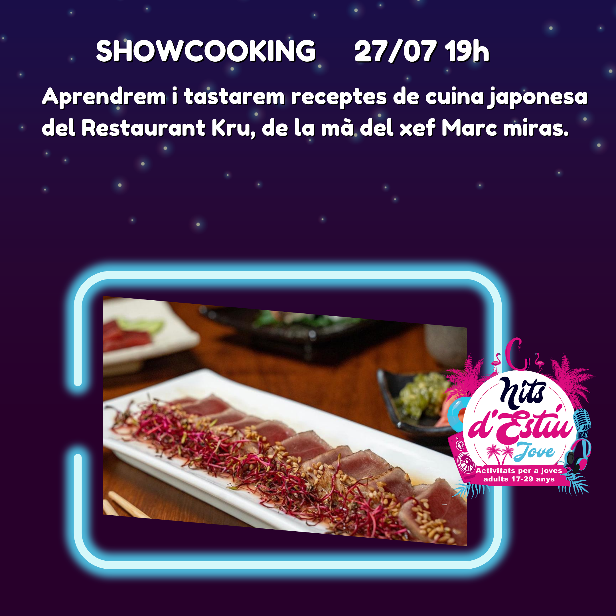 Imatge Nits d'Estiu Jove: Showcooking