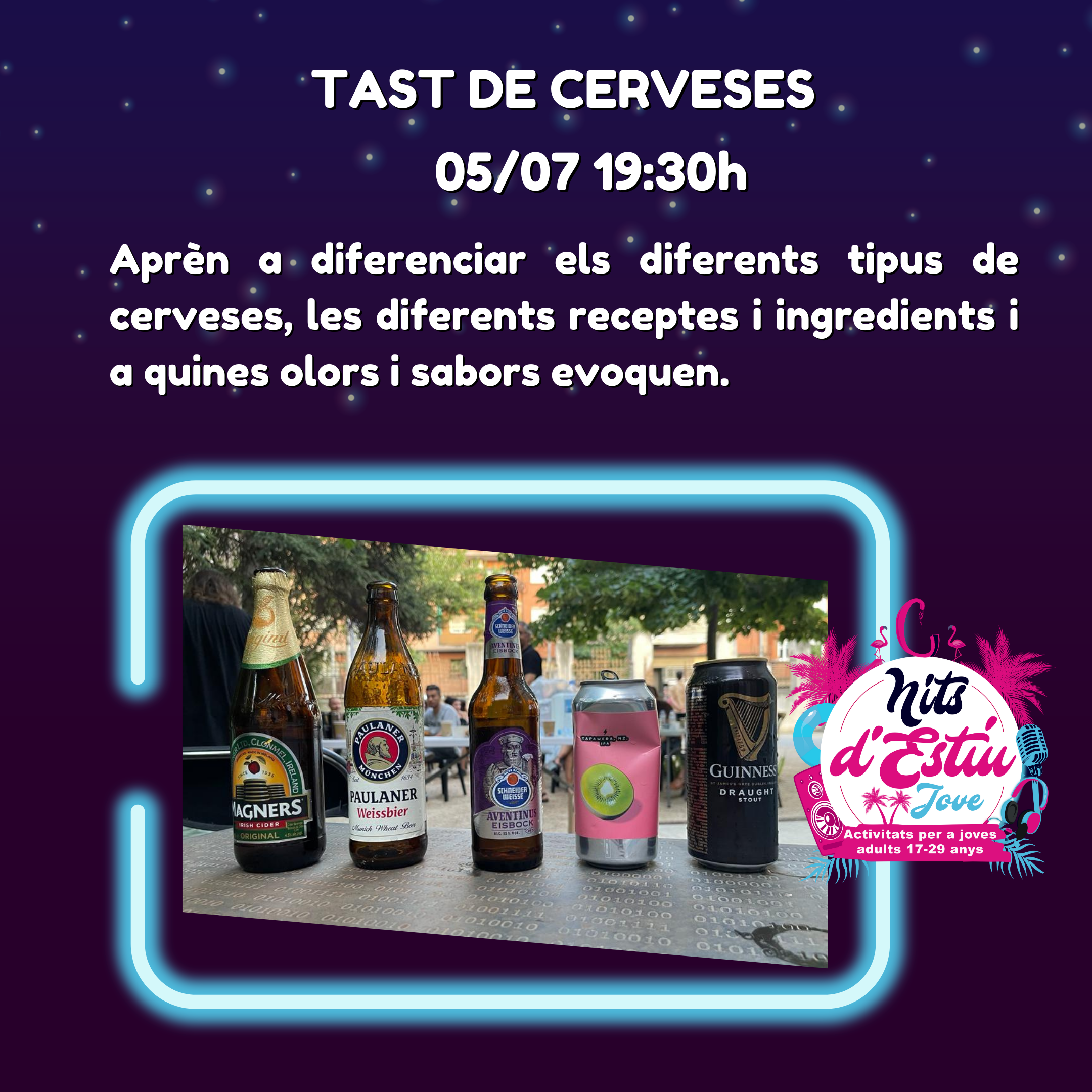 Imatge Nits d'Estiu Jove: Tast de cerveses 