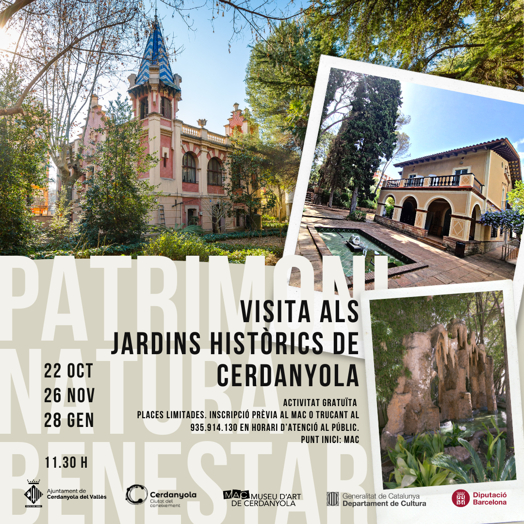 Imatge visita Jardins Històrics de Cerdanyola 