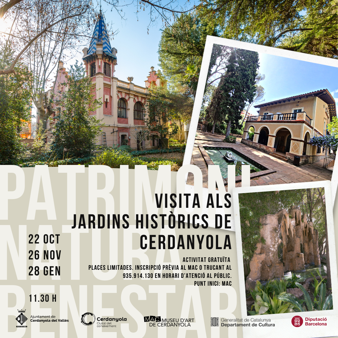 Visita als Jardins Históricos de Cerdanyola