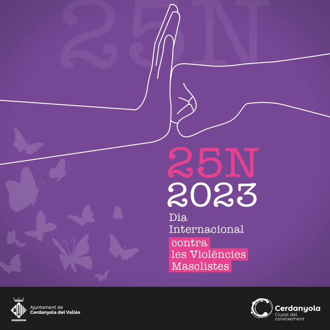 imatge 25N Dia Internacional contra les Violències Masclistes 2023 imatge 25N Dia Internacional contra les Violències Masclistes 2023