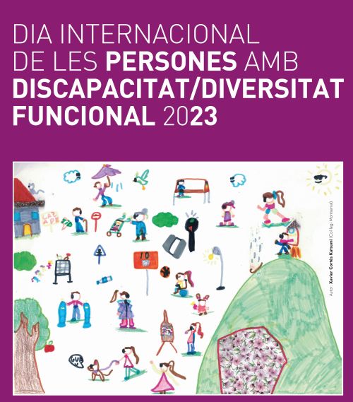 Cartell Dia Internacional de les Persones amb disCapacitat/Diversitat funcional 