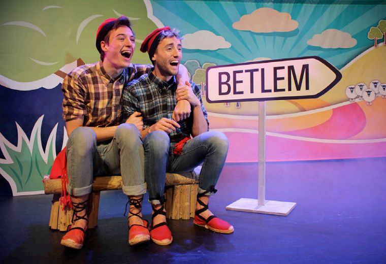 imatge dels actors Espectacle familiar 'Pastorets, cap a Betlem!'