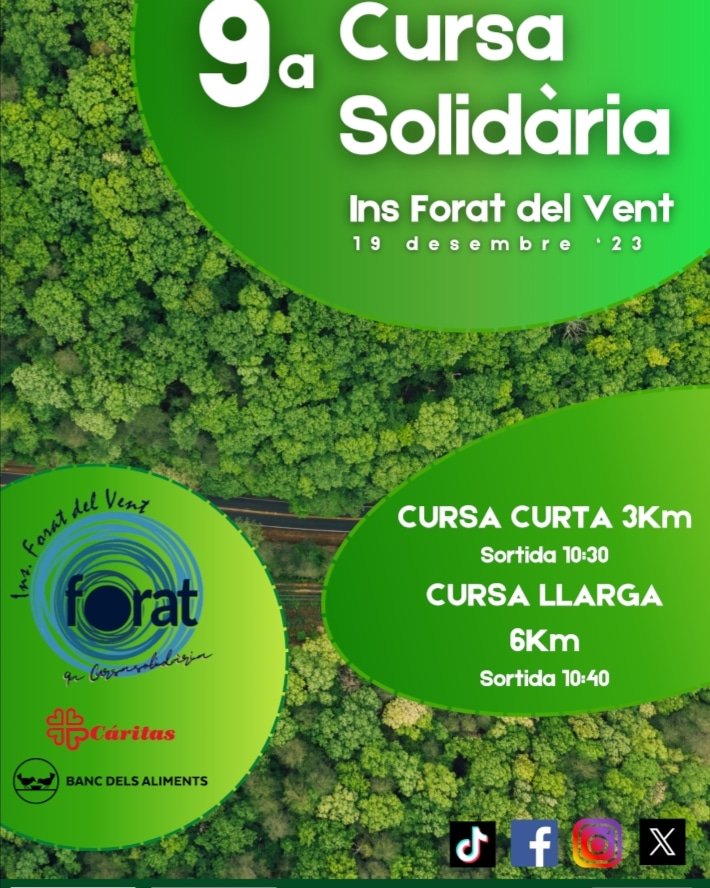 Cursa Solidàri Institut Forat del Vent