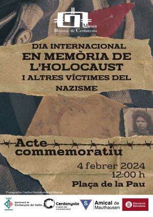 Imatge Acte commemoratiu en memòria de l'Holocaust i altres víctimes del nazisme