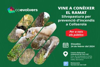 Imatge Vine a conèixer el ramat, per la prevenció d'incendis a Collserola