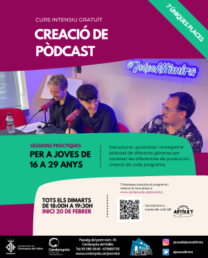 Imatge Curs de creació de podcast